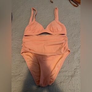 Peach Aerie Two piece swim